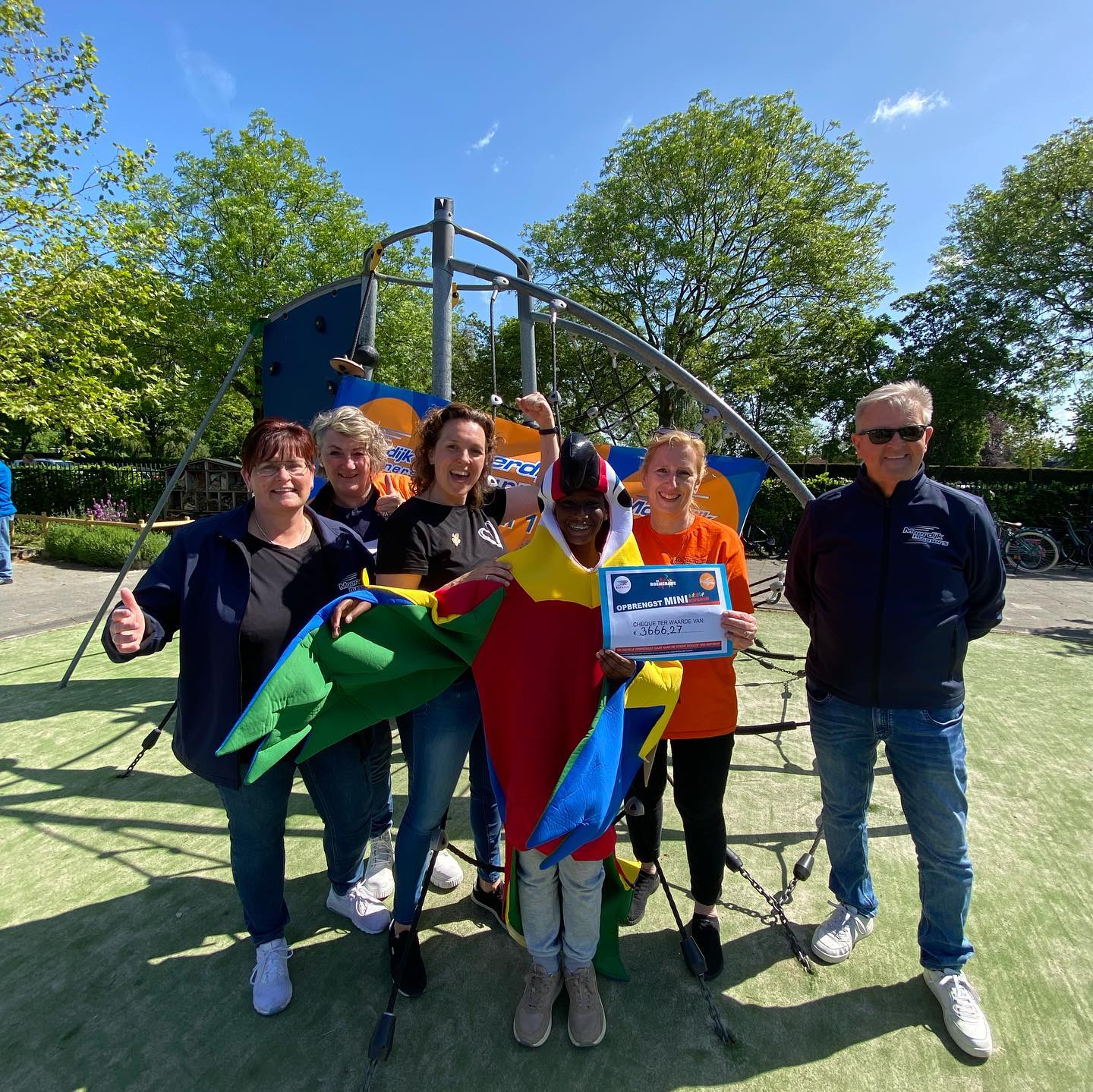 Boemerang-kinderen halen €3666,27 op tijdens Mini-RopaRun voor Moerdijk Runners